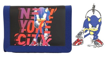 SONIC SET LLAVERO Y BILLETERA