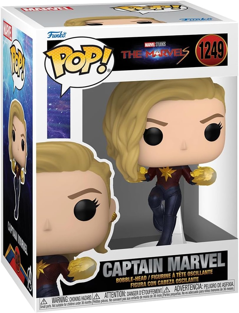 THE MARVELS-POP CAPITAN MARVEL