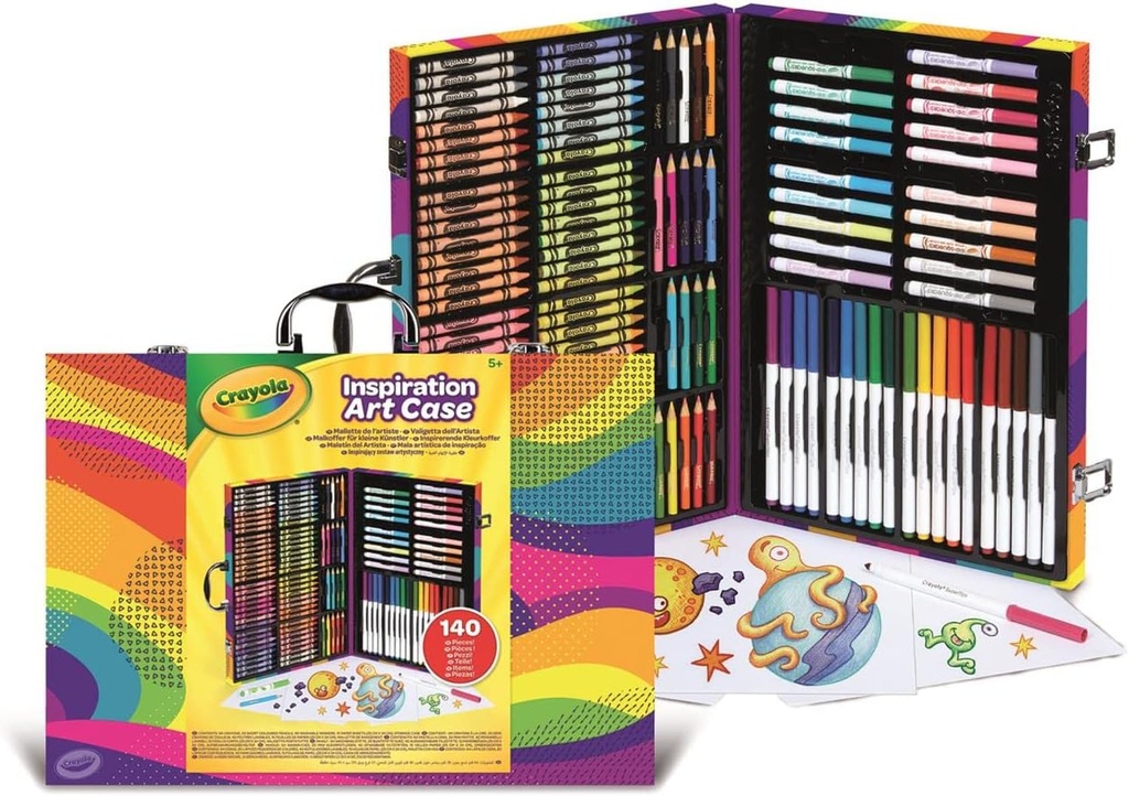 MALETIN ARTISTA ARCOIRIS 140 P.