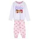 PIJAMA PRINCESAS BLANCO T.5