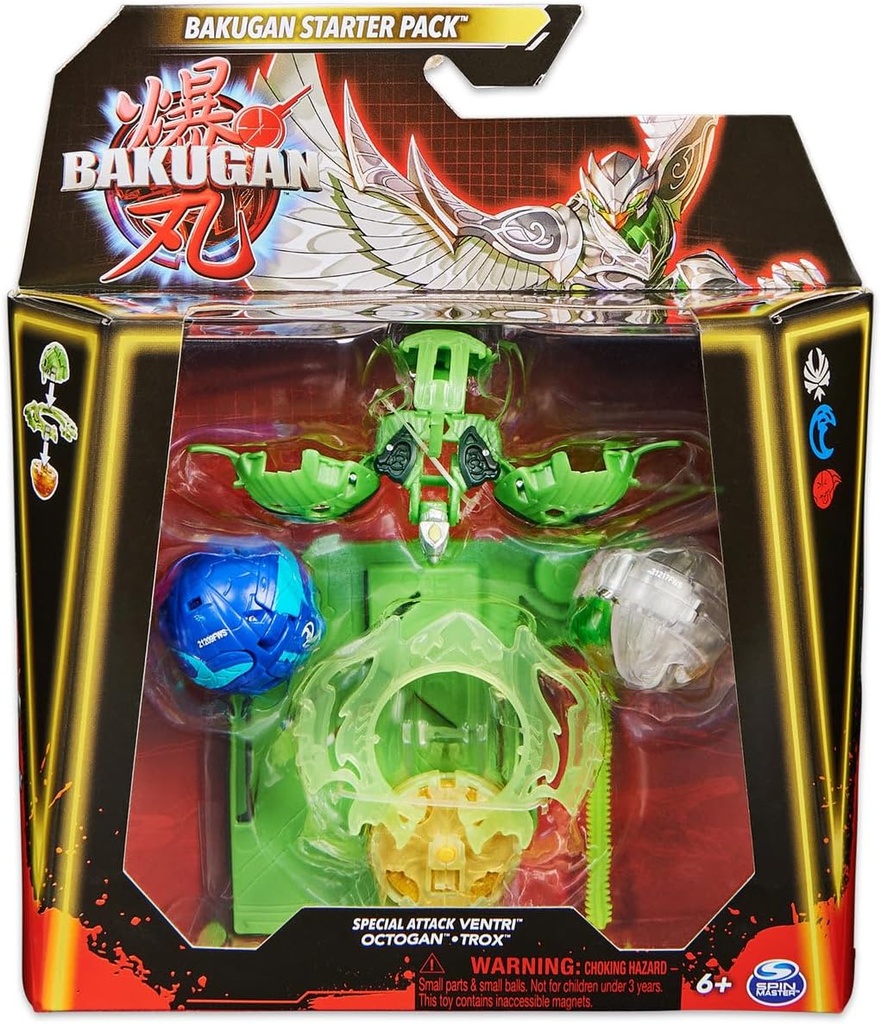 BAKUGAN STARTER PACK SURT.