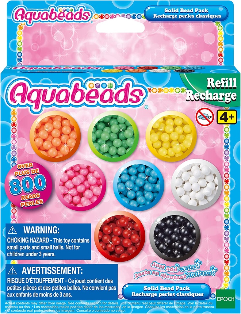 AQUABEADS PACK SOLIDOS
