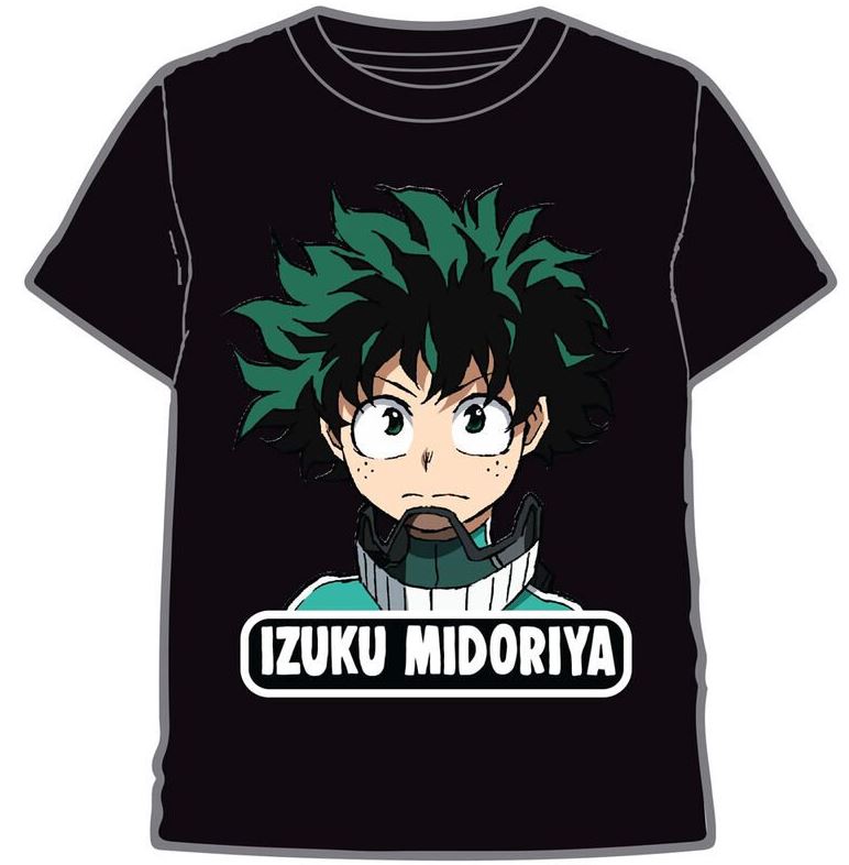 CAMISETA MY HERO AC.IZUKU T.M