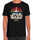 CAMISETA STAR WARS 1977 NEG.XL