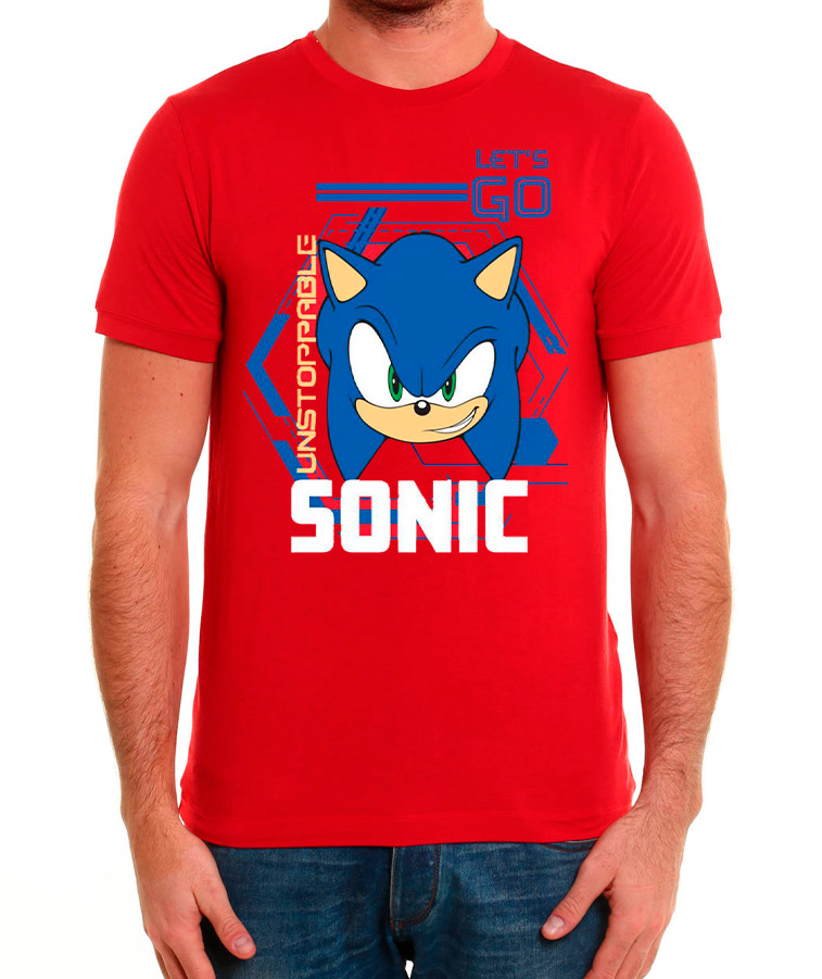 CAMISETA SONIC UNSTOPPABLE T.M