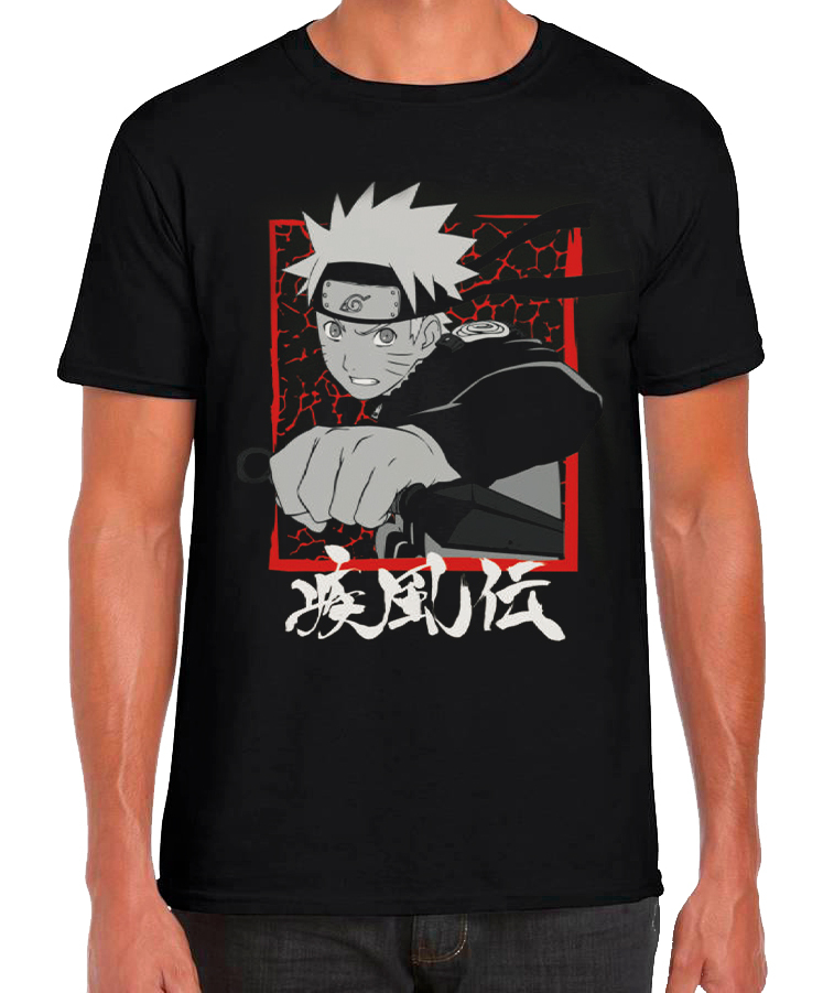 CAMISETA NARUTO SHIPP.DAGA T.M