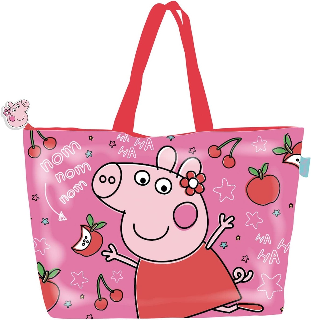 BOLSA PLAYA PEPPA PIG FRUITS