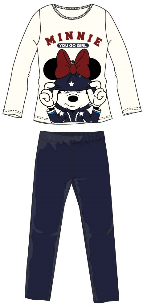 PIJAMA MINNIE BLANCO T.8