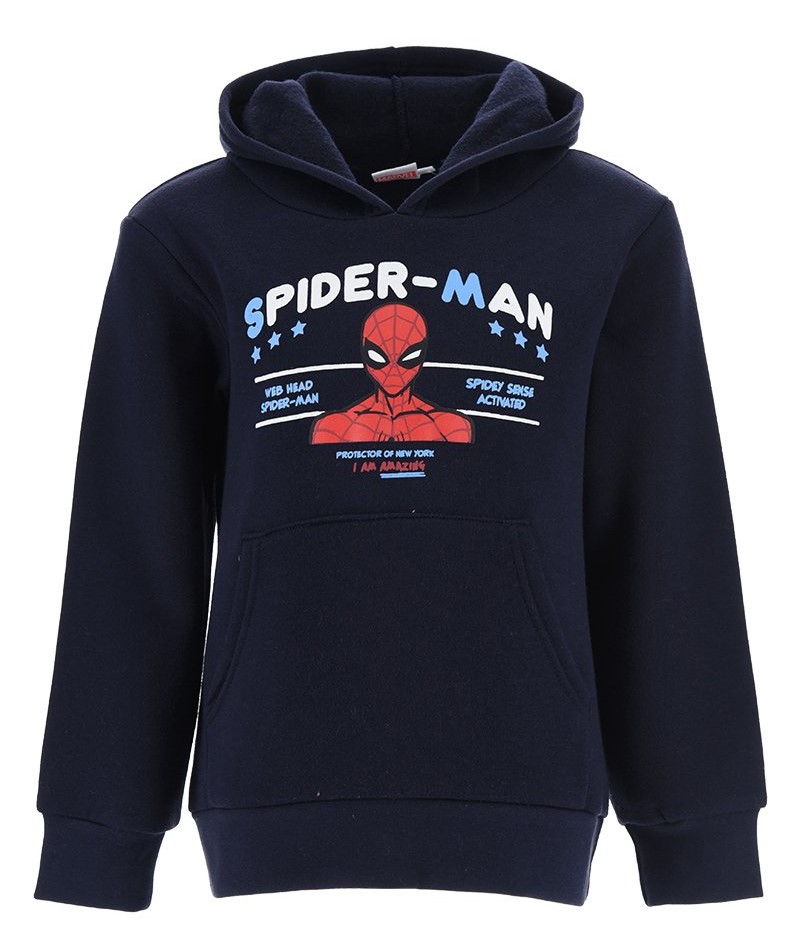 SUDADERA SPIDERMAN AZUL T.3