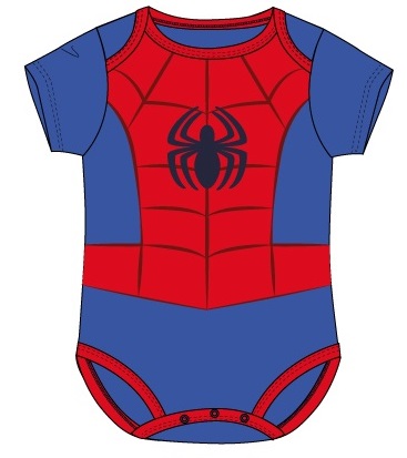 BODY SPIDERMAN ROJO 18 M.