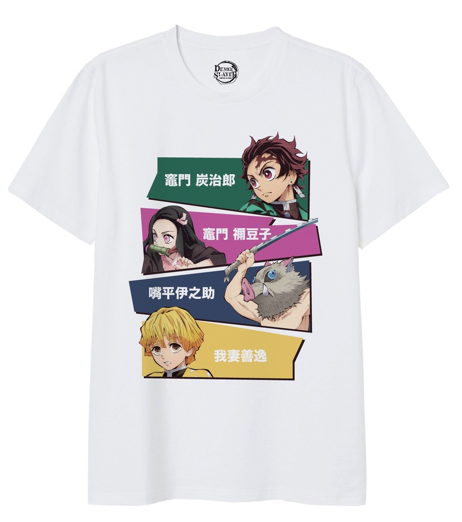 CAMISETA DEMON SLAYER BL. T.M
