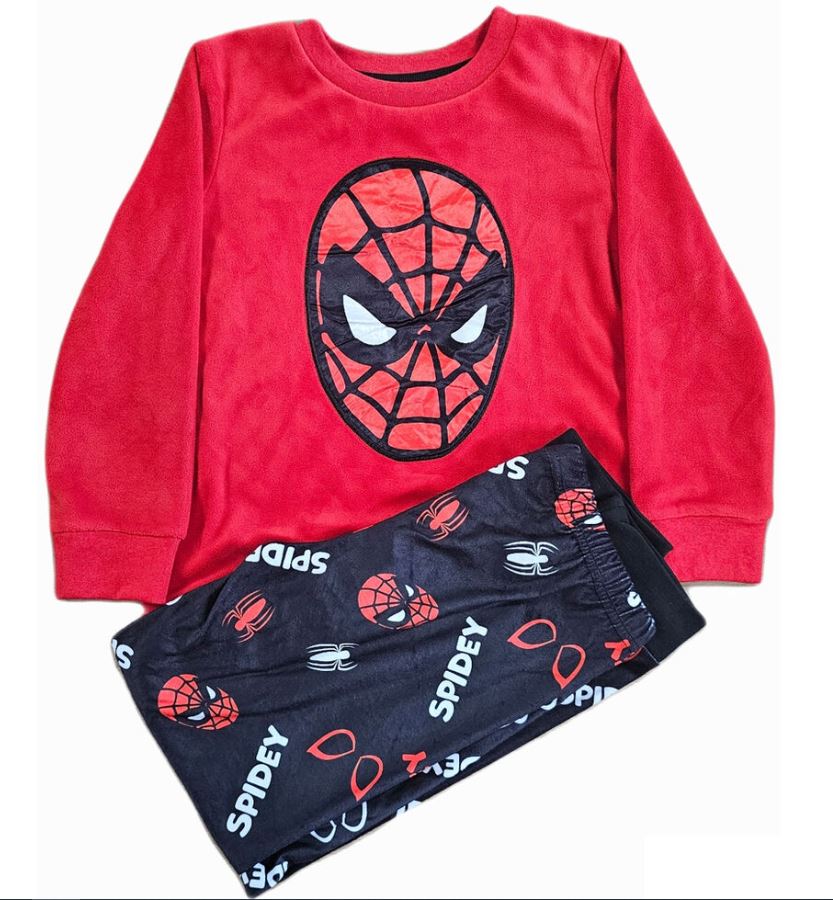 PIJAMA SPIDERMAN TERCIOPELO