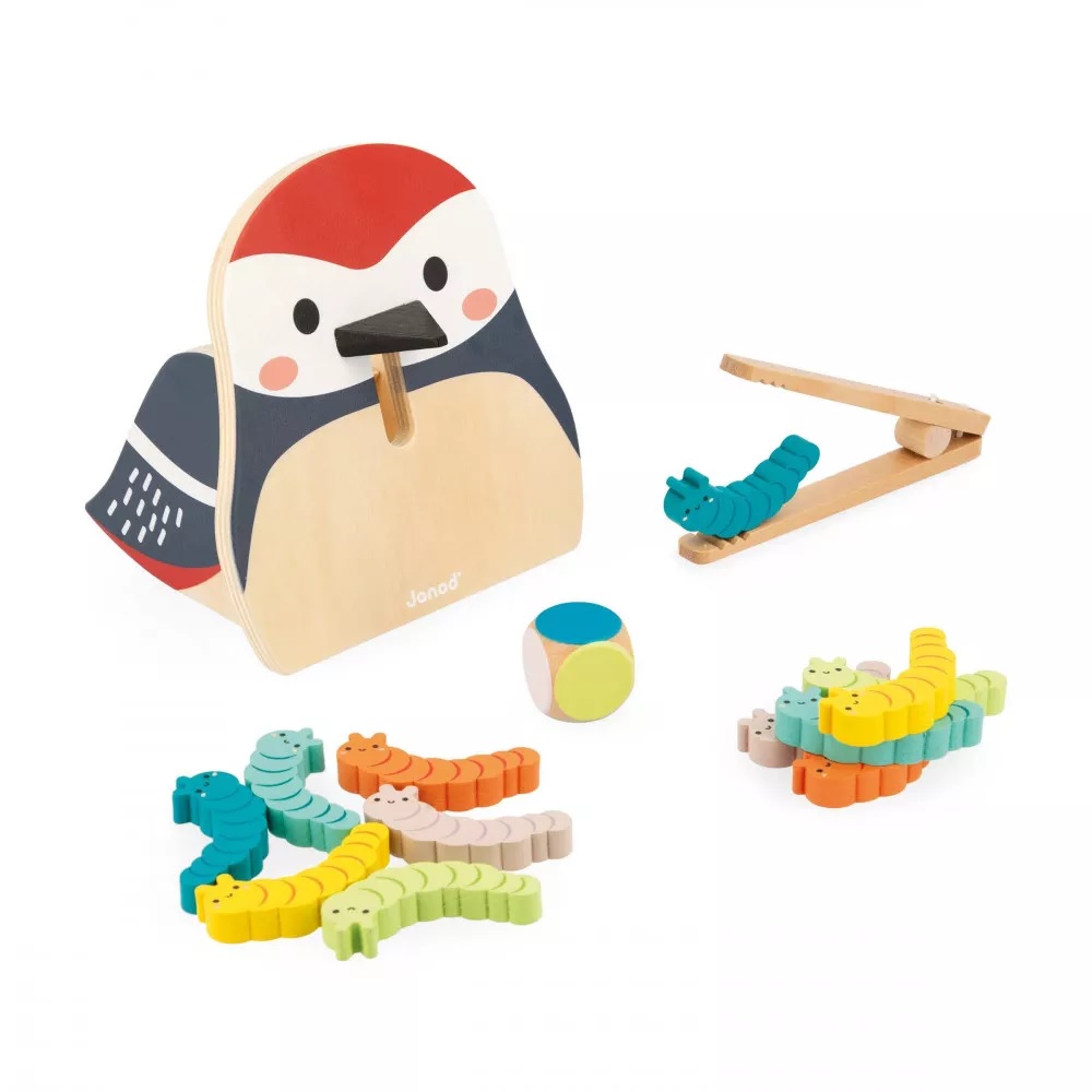 JUEGO PAJARO CARPINTERO Y OR.