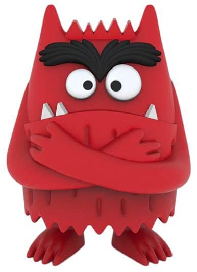 FIGURITA MONSTRUO COLORES RABIA