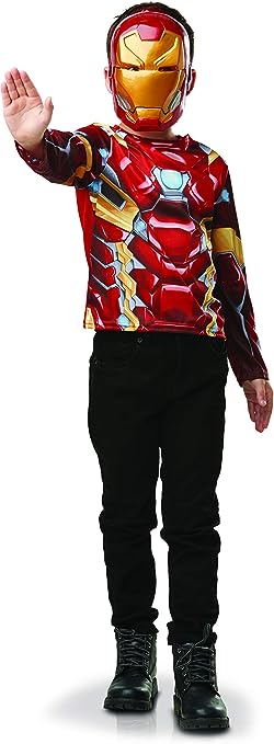 TOP Y MASCARA IRON MAN