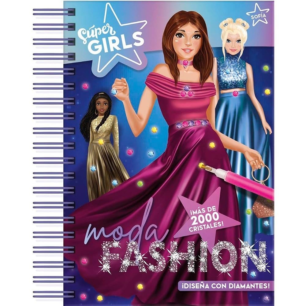 SUPER GIRLS-DISEÑA C/DIAMANTES