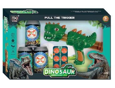 PISTOLA DINO BOLAS FOAM C/LAT.