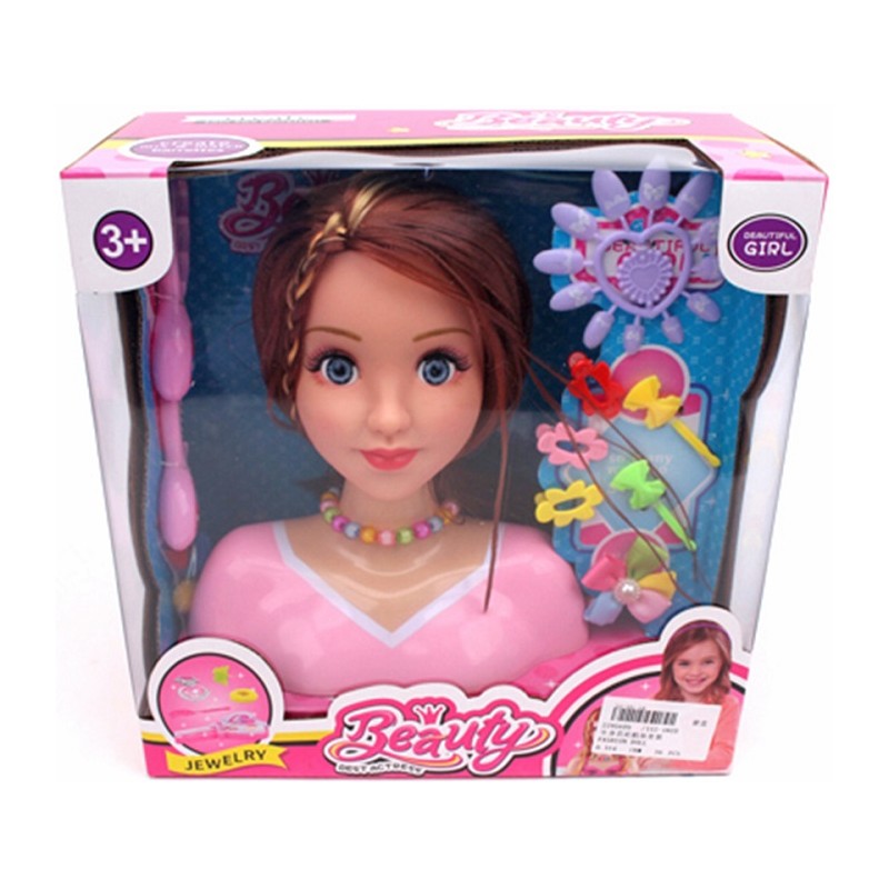 BUSTO MUÑECA C/COMPLEMENTOS
