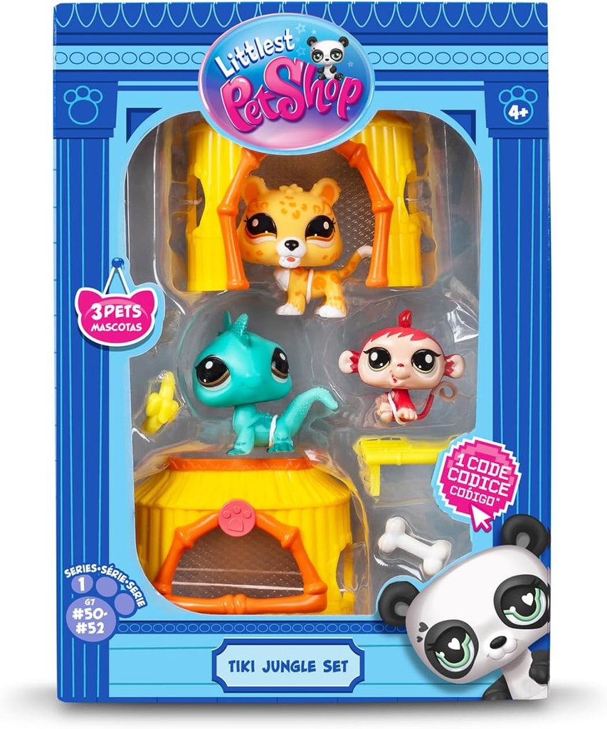 TIKI JUNGLE SET LITTLEST PET SHOP