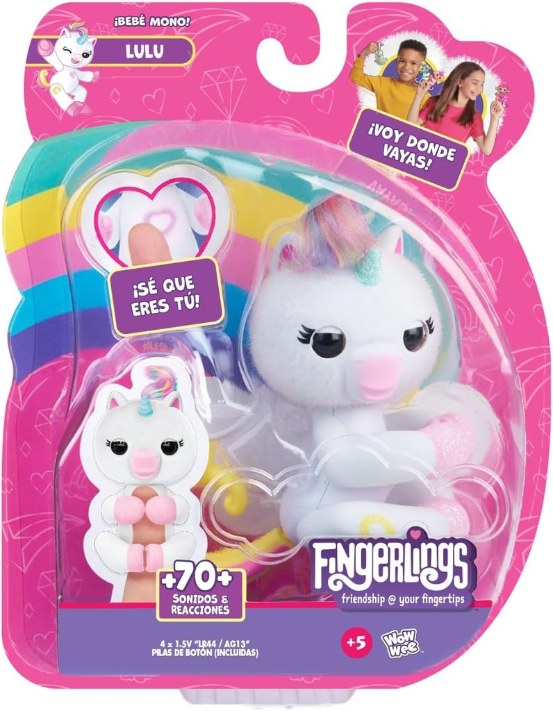 FINGERLINGS UNICORNIO