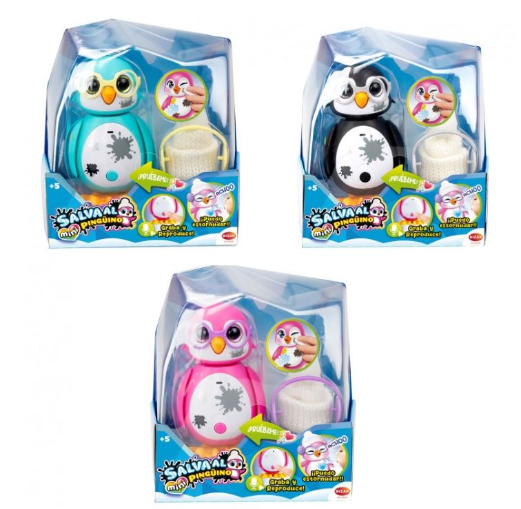 SALVA AL PINGUINO MINI SURT.