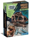 ARQUEOJUGANDO CRANEO T-REX