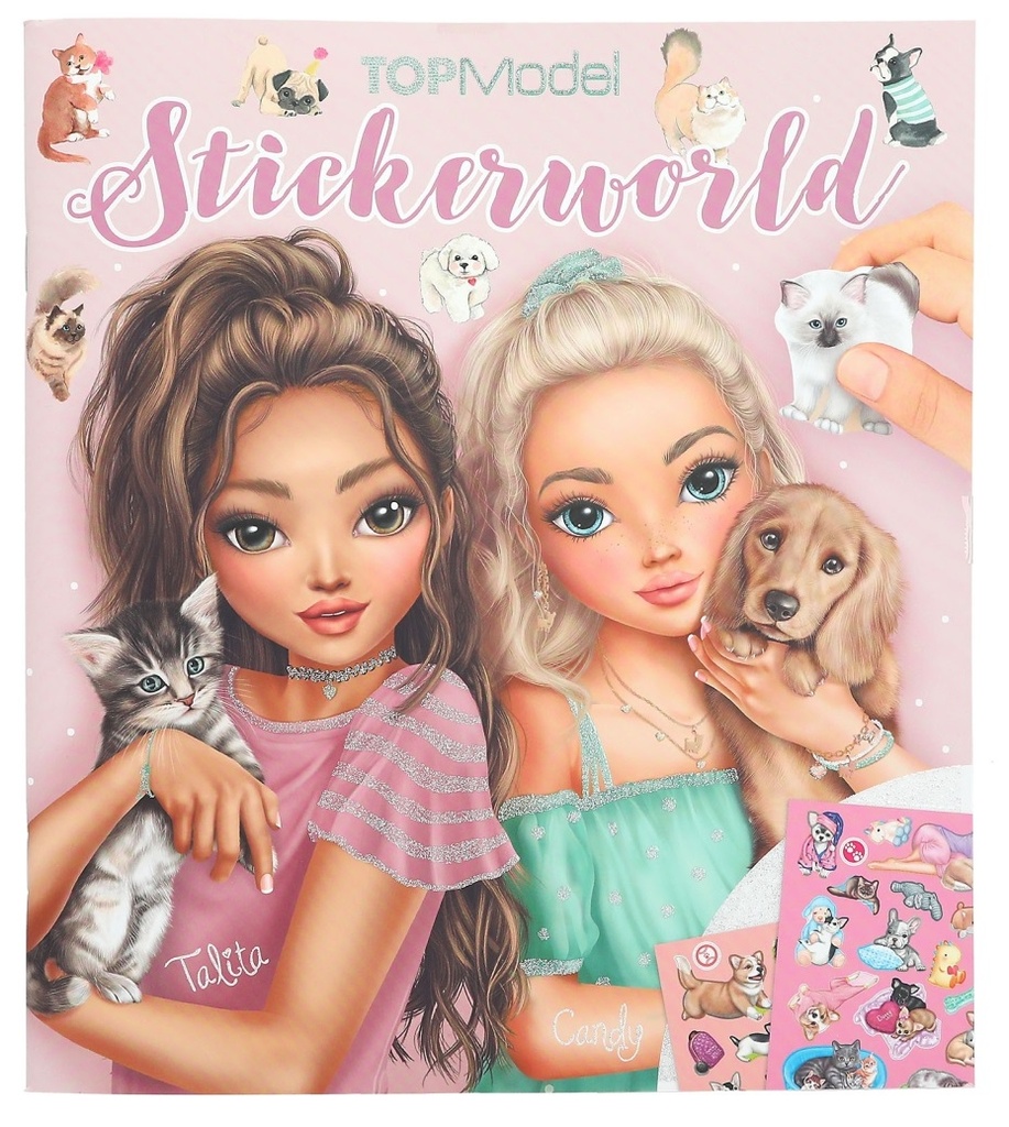 STICKERWORLD KITTY & DOG TOP MODEL