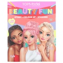 LIBRO P/COLOREAR BEAUTY FUN TOP MODEL