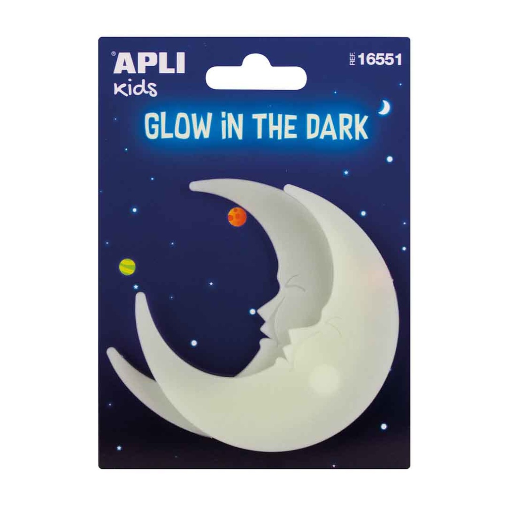 PEGATINAS LUNAS LUMINISCENTES