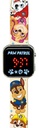 RELOJ LED PAW PATROL