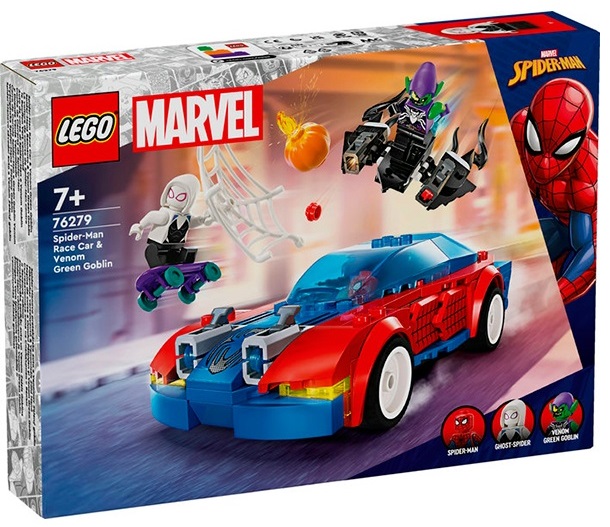 COCHE CARR.SPIDERMAN Y DUENDE