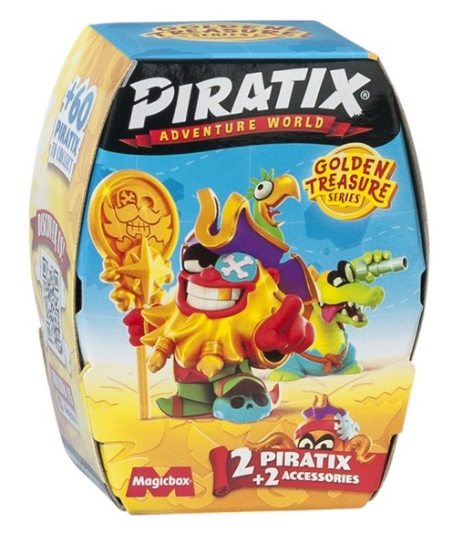 PIRATIX GOLDEN T. TWO PACK
