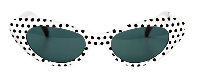 GAFAS AÑOS 50 BLANCAS