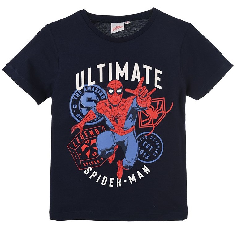 CAMISETA M/C.SPIDERMAN AZUL T3