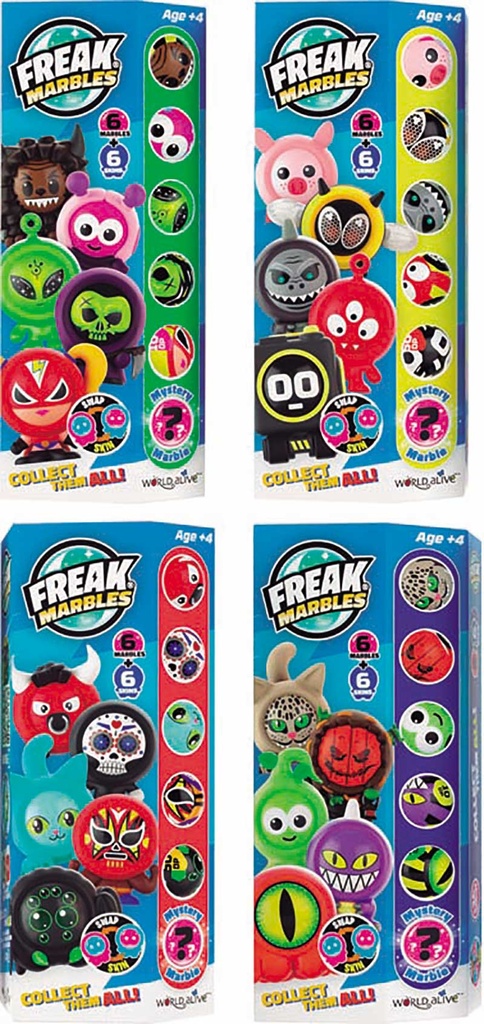 FREAK MARBLES 5+1 EN TOTEM