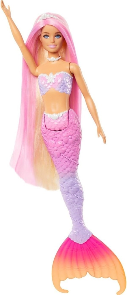 BARBIE MALIBU SIRENA CAMBIO COL