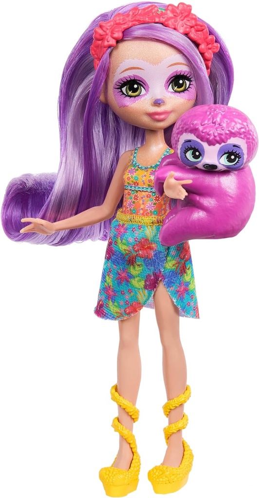 ENCHANTIMALS PEREZOSO MORADO