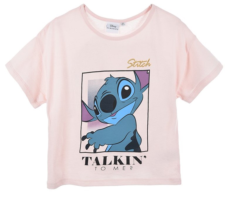 CAMISETA M/C.LILO ROSA CL.T.6