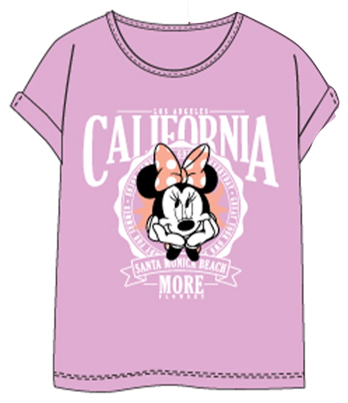 CAMISETA M/C.MINNIE ROSA T.3
