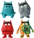 MONSTRUO COLORES SET 4 FIG.