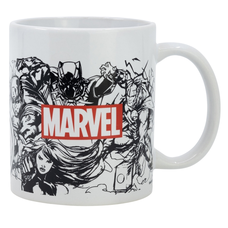 TAZA MARVEL PATTERN 325 ML.