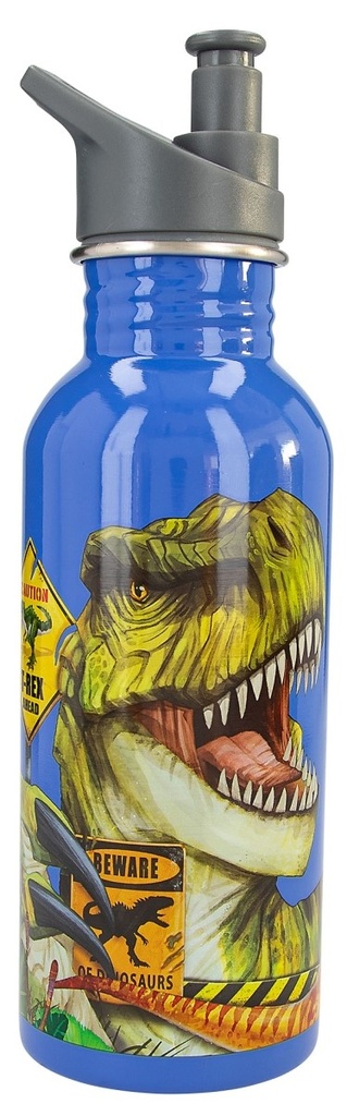 BOTELLA DINO WORLD INOX.