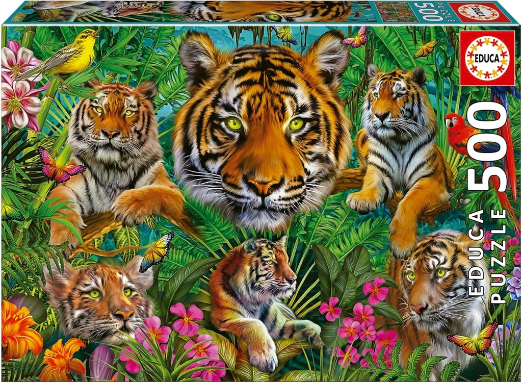 PUZ. 500 JUNGLA DE TIGRES