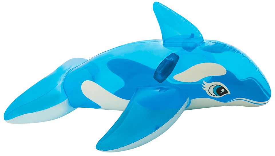 BALLENA HINCHABLE TRANSP.