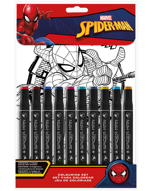 PINTA C/NUMEROS SPIDERMAN