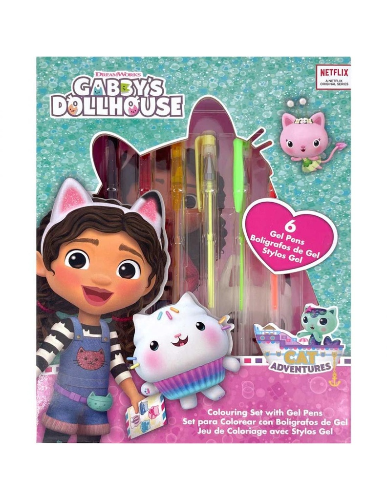 CUADERNO C/BOLIS GEL GABBY'S