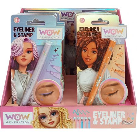 LAPIZ OJOS+SELLO FACIAL WOW G.