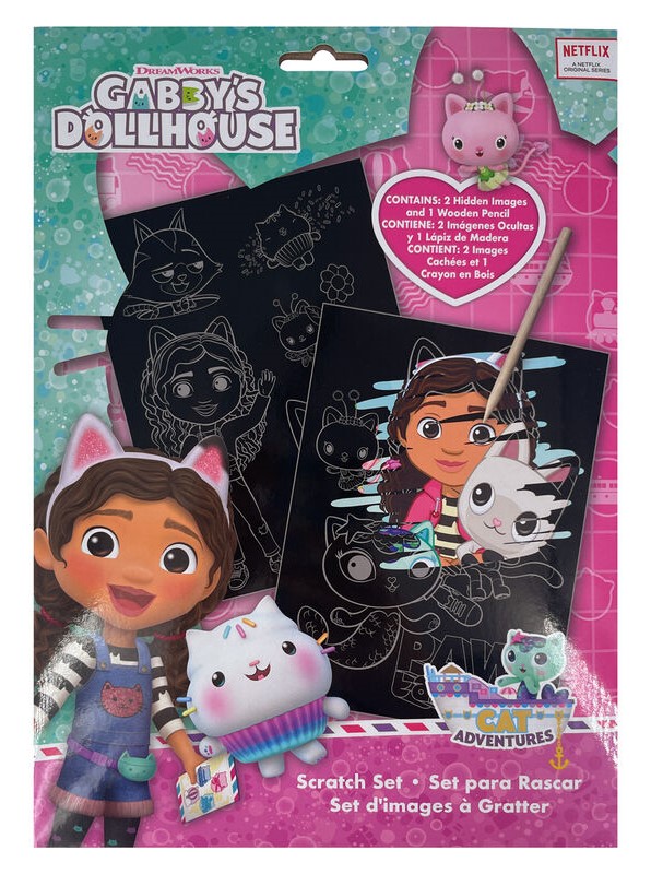 SET PAPELERIA SCRATCH A.GABBY'S