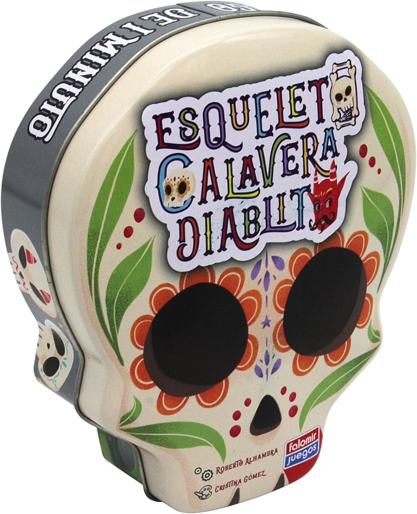 ESQUELETO CALAVERA DIABLITO