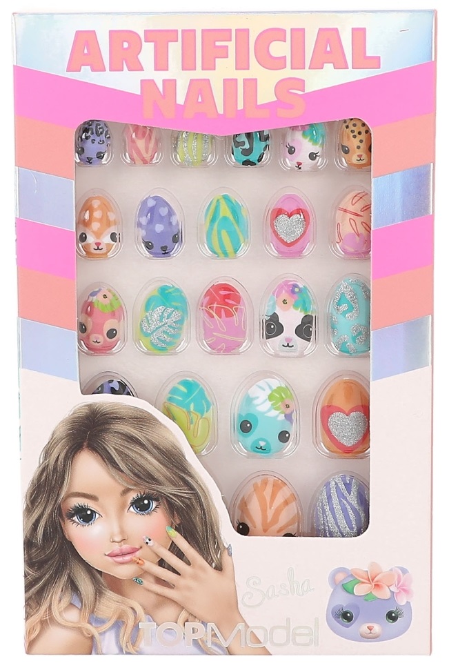 UÑAS ARTIFICIALES PUNTA ANIMALES TOP MODEL